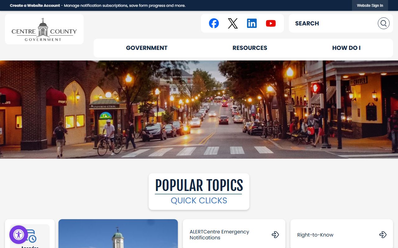 Centre County portal criminal records search Bellefonte Pennsylvania
