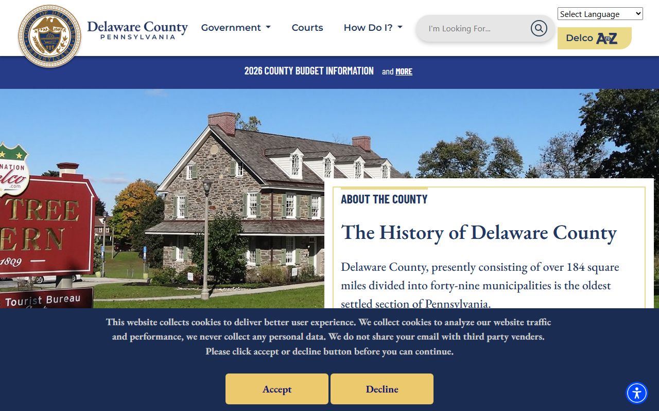 Delaware County Office of Judicial Support portal for criminal records in Media Pennsylvania