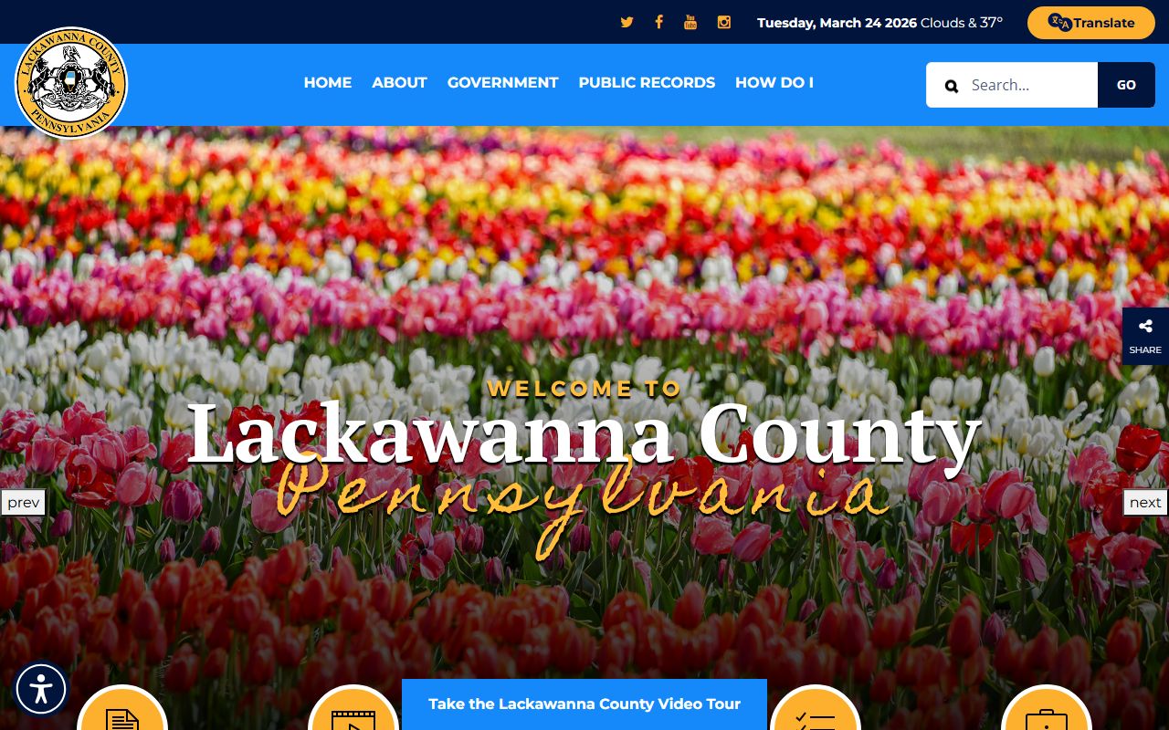 Lackawanna County criminal records county website