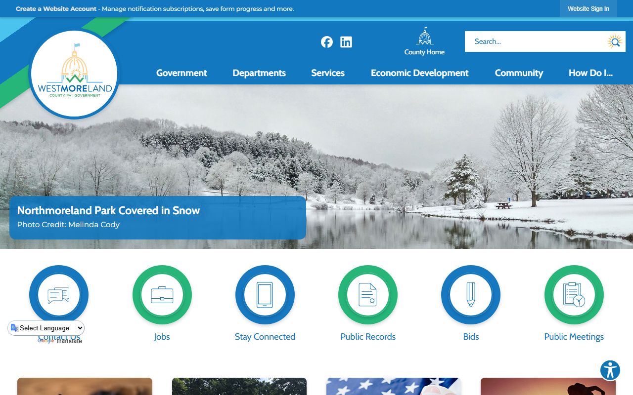 Westmoreland County criminal records government portal Greensburg PA